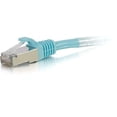 thumbnail image 2 of C2G Cat6a Snagless Shielded (STP) Network Patch Cable - patch cable - 35 ft - aqua, 2 of 2