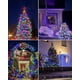 thumbnail image 5 of Guirnalda de luces solares Twinkle Star, paquete de 2 unidades, 15 m, 240 LED, multicolor, 5 of 8