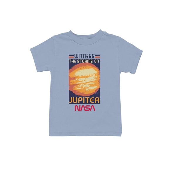 Officially Licensed Nasa Witness the Storms on Jupiter Youth's T-shirt