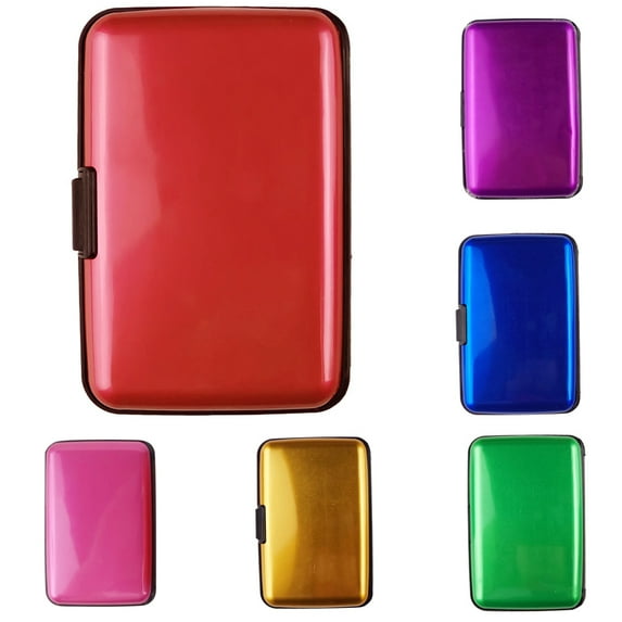 cdar Credit Card Protector RFID Blocking Aluminum RFID Wallets for Women Men Business Card Holders for ID Credit Cards