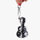 thumbnail image 5 of Tie-Dye Push Bubble Llavero Fidget Toys Stress Relief Toy (Negro/Blanco) Likrtyny juguetes de los niños, 5 of 9