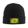 thumbnail image 3 of ZICANCN Knit Beanie Hat-Rings Circles Concentric Winter Cap Soft Warm Classic Hats for Men Women Background Structure, 3 of 6