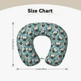 thumbnail image 5 of KLL PUG HEAD And Flower Pattern Memory Foam Cervical Neck Pillow Versatile U-Shaped Pillows for Home/Office/Camping/Travelling/Soft Washable Cover, 5 of 8
