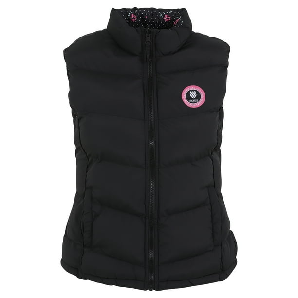 Chaleco Reversible K-swiss Chw27 Color Negro Mujer