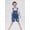 Medium Wash, variant on John Deere Boys Denim Bib Shortall with Tractor Embroidery Medium Wash