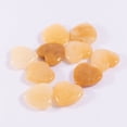 thumbnail image 3 of JHGoosa 20mmX20mmX6mm Natural Crystal Love Ornament Gift Non-Porous Peach Heart Eye Stone Heart-Shaped Pink Crystal Stone, 3 of 5