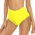 thumbnail image 4 of Ersazi Swimsuit for Women 2024 In Clearance Women Bikini Swim Pants Shorts Bottom Swimsuit Swimwear Bathing Yellow S, 4 of 5