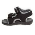 thumbnail image 3 of Beverly Hills Polo Club Toddler Sport Sandals for Little Boys Is A Perfect Pick for Family Outings, Black Gray, 10, 3 of 6