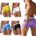 thumbnail image 2 of Ytdscs Mens Swim Trunks Breathable Swim Shorts Men's Quick Dry Swimwear Boxer Shorts for Summer S-3XL, 2 of 6