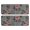 Pioneer Flower Floral-1, variant on Kitchen Rugs Sets Of 2,Pioneer Flower Floral Print Pattern Anti Fatigue Kitchen Mat Rugs Non Slip Washable,Decorative Kitchen Floor Mats for Kitchen,Sink,Laundry,17"x47" 17"x47"