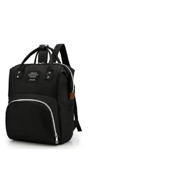 Mochila pañalera negra Malubero Malu455