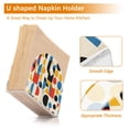 thumbnail image 5 of Yayeee Napkin Holder for Table Kitchen Paper Tissue Organization, Blue Geometric, 5 of 8