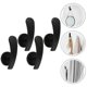 thumbnail image 4 of Curtain Hooks, 4 Pcs Wall Mounted Drapes Holders Curtain Accessories for Home Use, 4 of 5