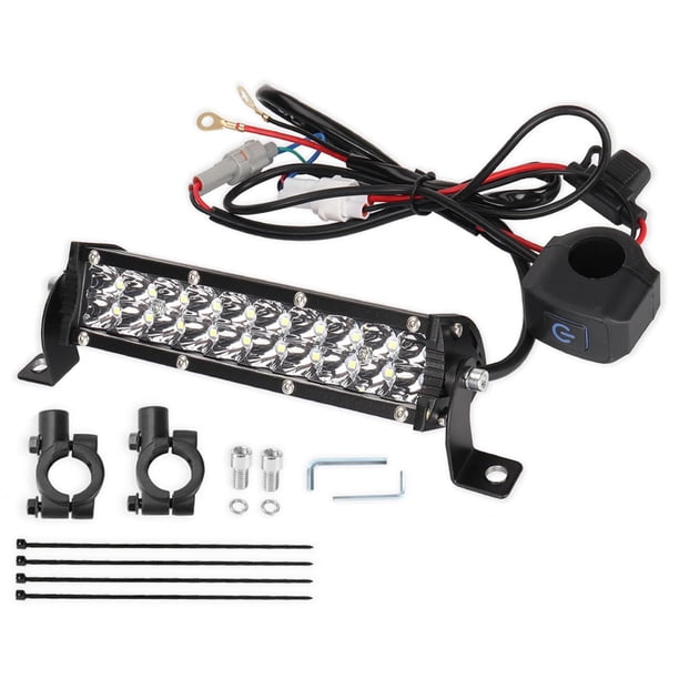 Barra de Luz LED para Moto de Cross 60W 2500LM Universal para Manubrio 7/8"