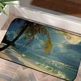 thumbnail image 4 of ONETECH Palm Trees Square Door Mat for Home Indoor/Outdoor/Front Door/Bathroom Mats 19.68*39.37 in, 4 of 6