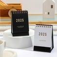 thumbnail image 4 of Steadline 2025 English Desktop Flip Calendar with Vintage Minimalist Design for Home Office Decor Standing Monthly Planner Functional Desk Accessory, 4 of 9