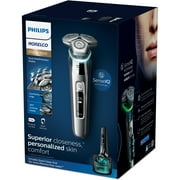 Philips Norelco 9500 Rechargeable Wet & Dry Electric Shaver with Quick Clean, Travel Case, Pop Up Trimmer, S9985/84