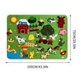 thumbnail image 3 of Vikakiooze Home Decor Under $5, Outer Space Board Storyboard, 4.1 * 3.0 Foot Children's Farm Learning Storyboard, Farm Farmer Game Set, Boys And Girls, 3 of 6