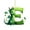 E, variant on CJiaWei 26 Surname Letter Holiday Ornaments 2D Acrylic Ornaments 26 Surname Letter Ornaments For Family Ornaments 26 Surname Letter Ornaments