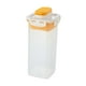 thumbnail image 1 of Contenedor de almacenamiento de alimentos Recipiente de almacenamiento transparente Frascos de almacenamiento Contenedores de cereales hermétic, 1 of 9