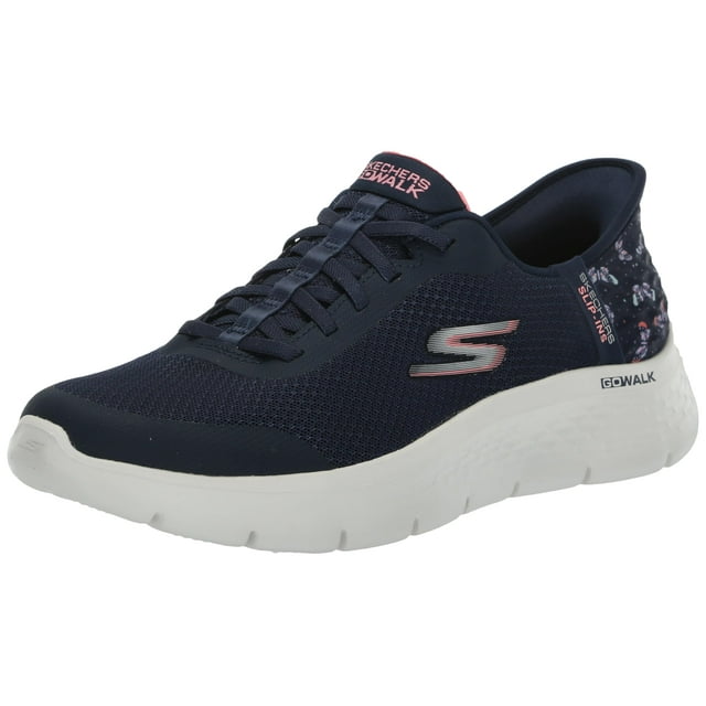 Zapatilla Skechers Go Walk Flex Eva, manos libres, sin cordones, para mujer