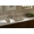 thumbnail image 3 of Kohler Iron/Tones Single Bowl Kitchen Sink, 24-1/4 In. X 18-3/4 In., White, 3 of 3
