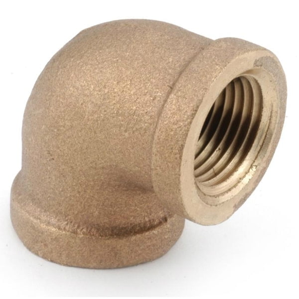 Anderson Pipe Fitting 90 Degree Rough Brass 3/4-In. Cast Elbow 