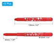 thumbnail image 2 of Uxcell Watercolor Gel Crayon for Coloring, Drawing, Painting, 6Pcs, Red, 2 of 7