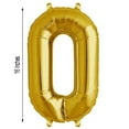 thumbnail image 3 of Efavormart 16" Shiny Metallic Gold Mylar Foil Alphabet Letter and Number Balloons, 3 of 10