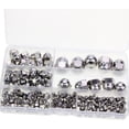 thumbnail image 2 of Mechanical Equipment Fasteners, Hex Acorn Cap Nuts For Electronic Equipment, 304 Stainless Steel Corrosion Proof Set, Anti-Rust Cap Nuts With Perfect Storage Box, Multi-Purpose, 2 of 5