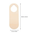 thumbnail image 2 of HINTRMENT 10Pcs Hanging Decor Doorknob Sign Boards Rectangular Khaki Warning Signs Home Use, 2 of 6