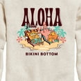 thumbnail image 3 of SpongeBob SquarePants - Aloha From Bikini Bottom - Toddler & Youth Crewneck Fleece Sweatshirt, 3 of 6