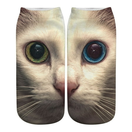 

Women Socks Winter Casual Work Business Socks 3D Animal Print Medium Sports Socks Christmas Gifts Socks for Women