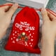 thumbnail image 4 of 10/1 piezas Bolsas de terciopelo navideñas Bolsas con cordón para envolver dulces y bocadillos Bolsas para regalos de Navidad Pulseras Joyas Bolsas de almacenamiento, 4 of 5