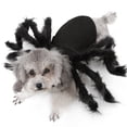thumbnail image 3 of Dogs Cats Spider Costume, Hilarious Furry Simulation Spider Pet Costume Decoration for Halloween 1 PC, 3 of 8