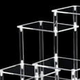 thumbnail image 1 of Acrylic Display Stand Organizer Tiered Decor Collection Desktop Display Stand for Figures Jewelry Transparent L, 1 of 9