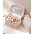 thumbnail image 4 of Bolsa de maquillaje acolchada HBSelect Travel de algodón para mujeres y niñas, 4 of 7