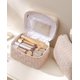 thumbnail image 4 of Bolsa de maquillaje acolchada HBSelect Travel de algodón para mujeres y niñas, 4 of 7