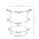 thumbnail image 2 of unbranded Silver Alloy Crown Display Rack for Hairbands Headpiece and Jewelry Organizer, 2 of 8