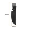 thumbnail image 2 of Fixed Blade Knife Sheath 10" x 2.1" Belt Loop Design for Camping Hunting, Black, 2 of 6