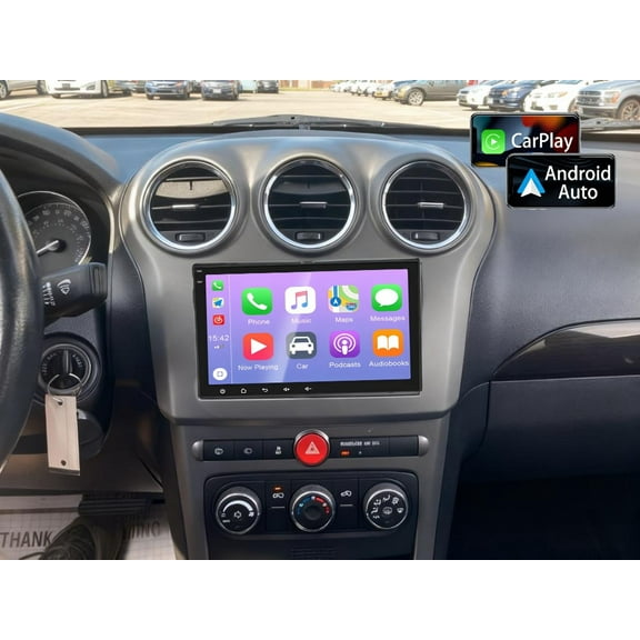 Molaner Android 15 Car Radio Stereo for Chevrolet Captiva Sport 2012-2015 8 inch Touch Screen Fit for Wireless CarPlay Andriod Auto, Bluetooth, GPS, SWC, WiFi, FM, 2 32G