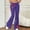 Purple, variant on Leggings Yoga Pants for Womens Rose Pattern Leggings Pants High Waisted Butt Lifting Yoga Pants Tummy Control Tummy Control Elastic Waist Pants