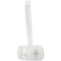 Masteelf Foldable Transparent Clothes Drying Rack with Pants Hangers for Home and Travel, Space-Saving Laundry Organizer