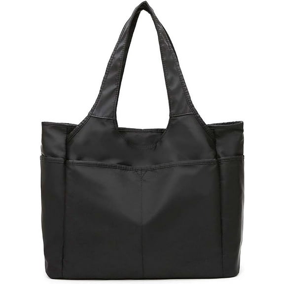 JUYGO Tote Bag for Women,Large Nylon Handbag Waterproof Shoulder Bag for Travel Work Gym 2023