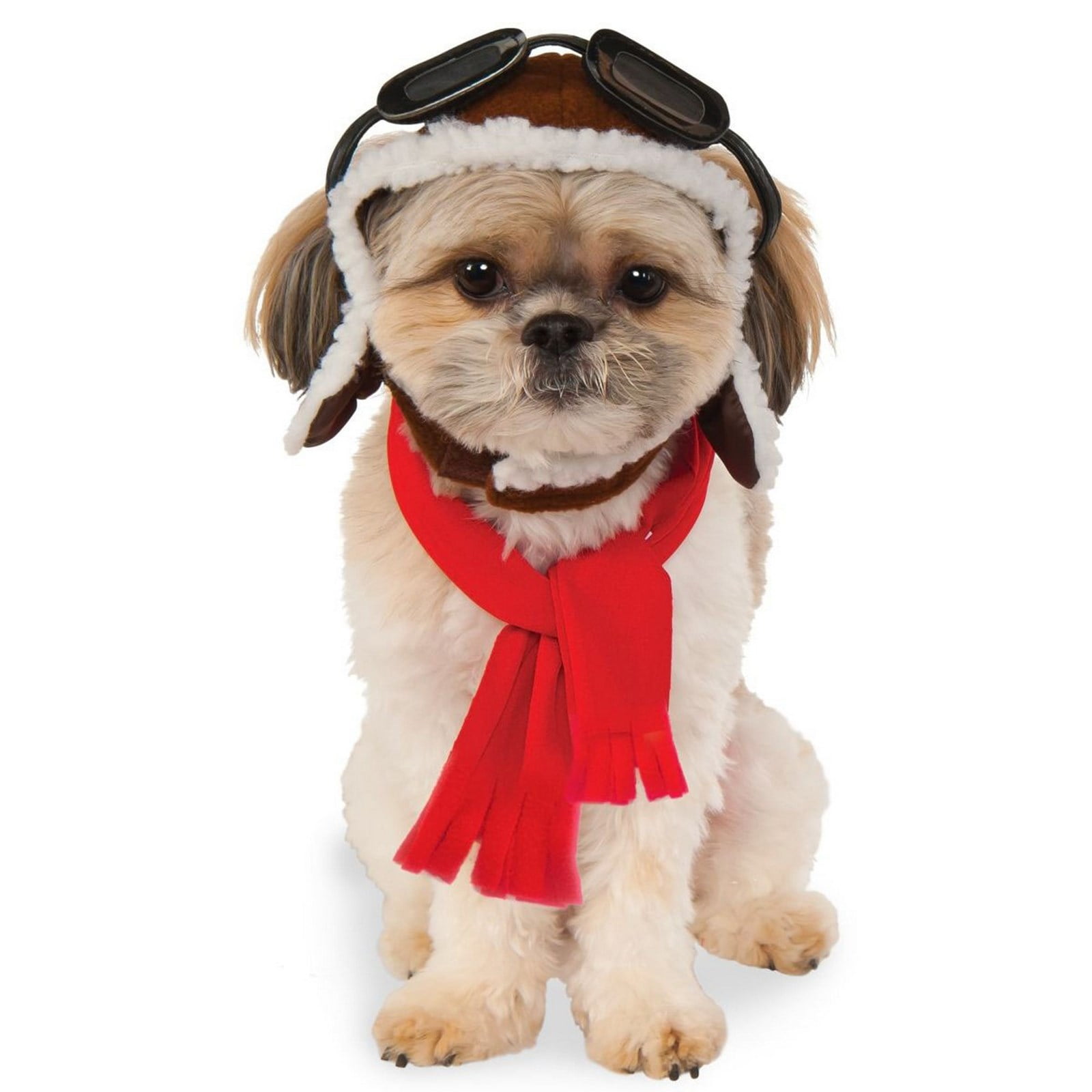 Halloween Aviator Hat And Scarf Set Pet Costume Walmart Com Walmart Com
