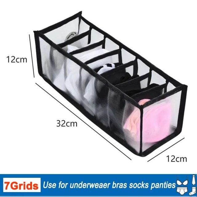 Organizador de armario para ropa interior, organizador de armario, cajones, sujetador, calcetines, caja organizadora de almacenamiento