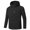 Black, variant on USSUMA Waterproof Coats for Men Rain Jackets for Men Long Sleeves Hooded Pocket Zip Coat Fashion Solid Color Loose Outerwear Outdoor Fall Top