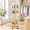 Gold, variant on 7-Tier Black Rotating Retail Display Stand, 16.85 x 13.39 x 5.08 Inch