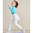 thumbnail image 3 of THEE BRON Toddler/Little Girls Basic Cotton Ankle Leggings Pants (2-6Years, 3 Pack), 3 of 6