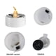 thumbnail image 5 of Vela Electrónica Luz De Vela Electrónica Luz De Té Luz De Vela Led Sin Llama Con Impresión De Mueca De Llama Intermitente Simulada Para La Decoración De La Atmósfera Del Hogar Monstrate HA017474-00, 5 of 7